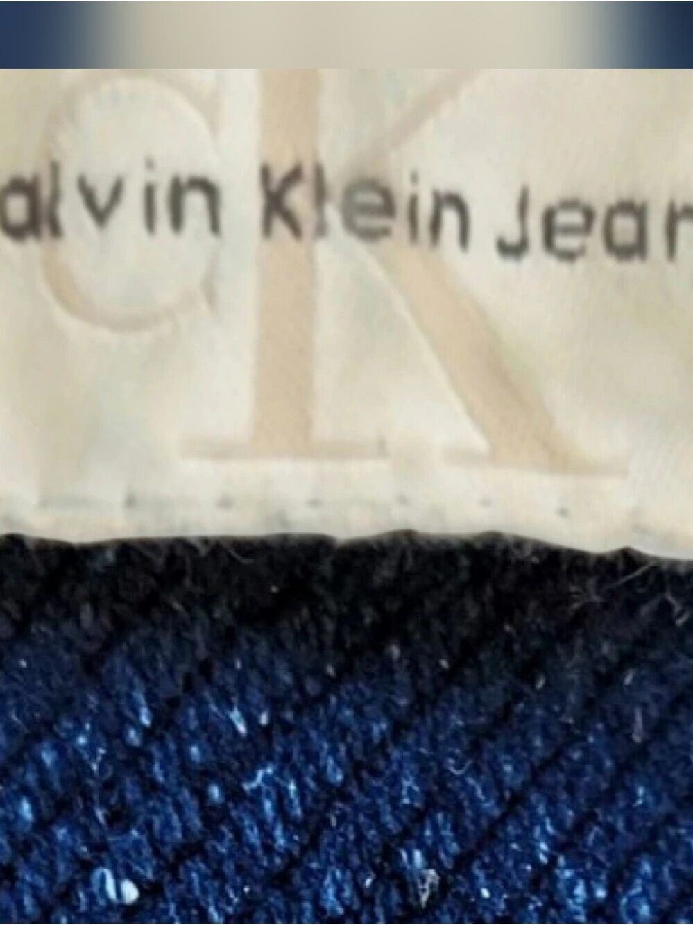 Calvin Klein Dark Wash Mid Rise Bootcut Jeans Size 7 - Picture 9 of 9